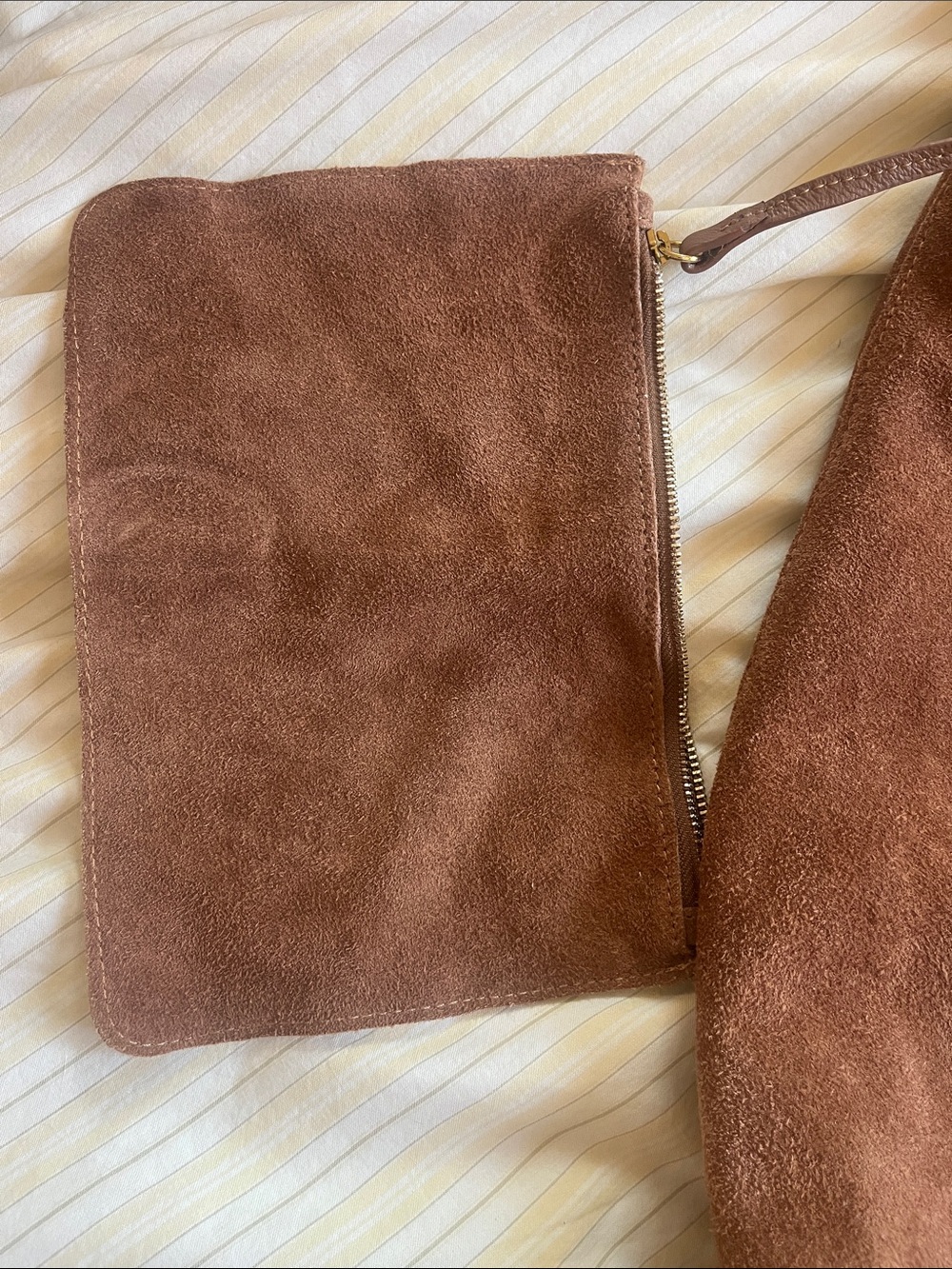 Haute hippie Suede Hobo Bag in Brown - Picture 2 of 5